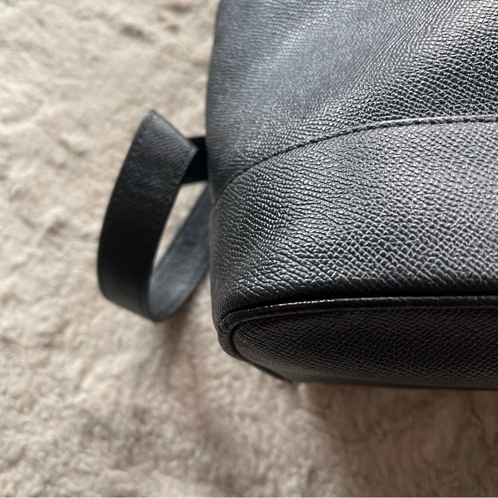 Coach Black Backpack with Gold Accents - Picture 9 of 13